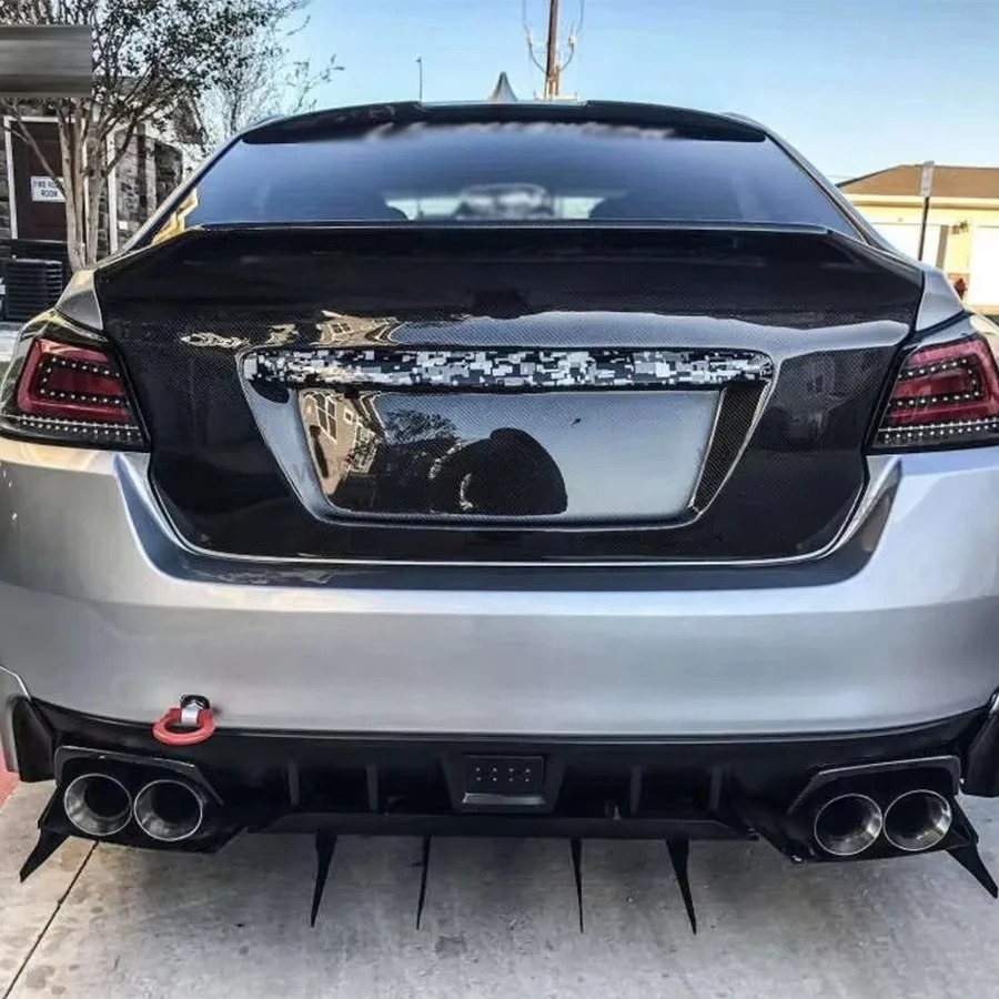 Carbon Fiber Trunk Lid for  WRX STI 2015-2021 Rear Trunk Lid Ducktail Cover Tailgate Car Parts Bodykit